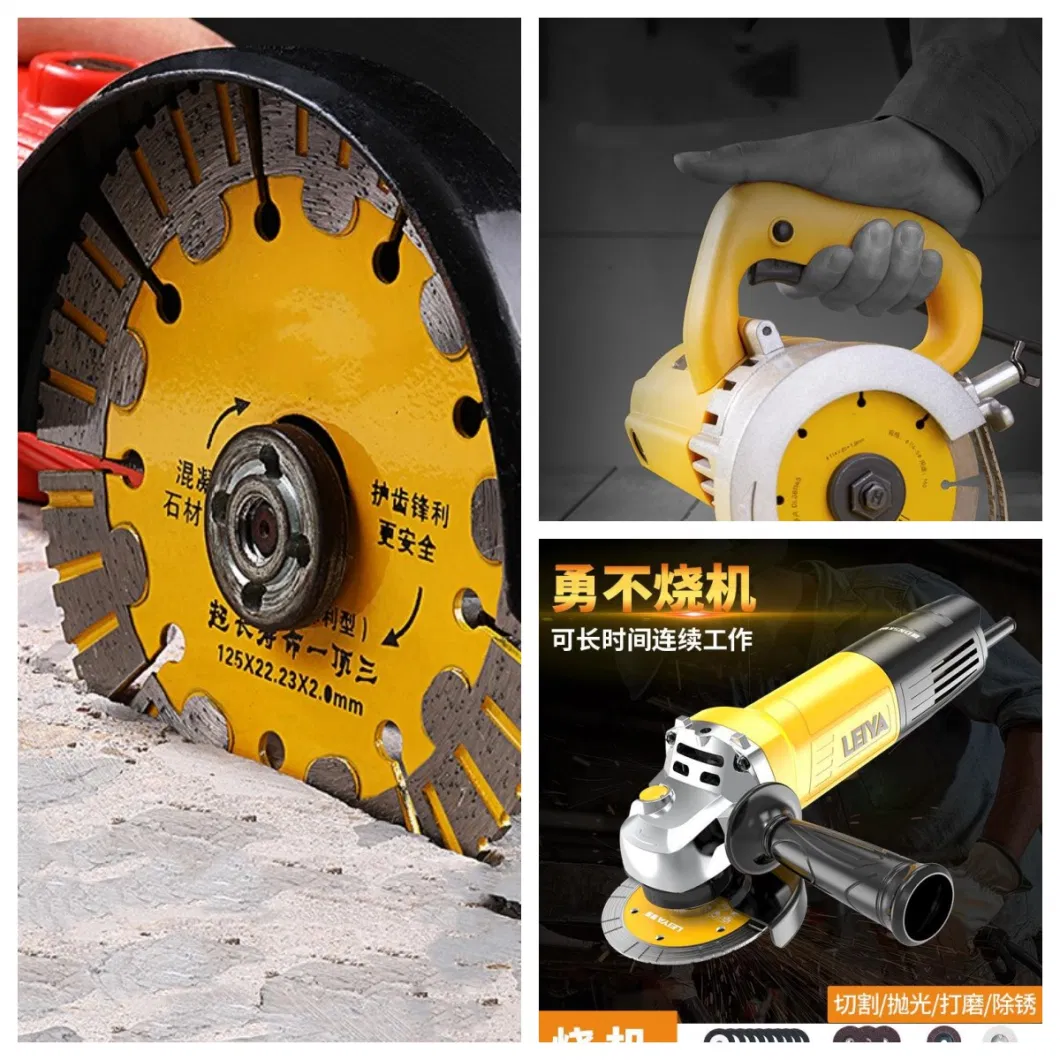 Hot Sale 5" 125mm High Efficiency Turbo Type Diamond Grinding Cup Wheel Abrasive Tool for Stone, Concrete, Granite