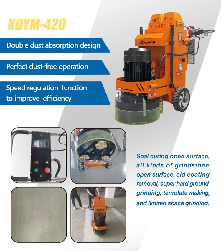 Handheld Floor Grinder Grind and Go Floor Grinder Vinyl Floor Polishing Machine Floor Polisher Concrete Floor Grinding Polishing Machine for Sale