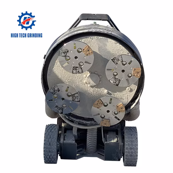 リモコンダイヤモンドウェット惑星テラゾーガレージセメントエポキシコンクリート床表面研削グラインダーマシン