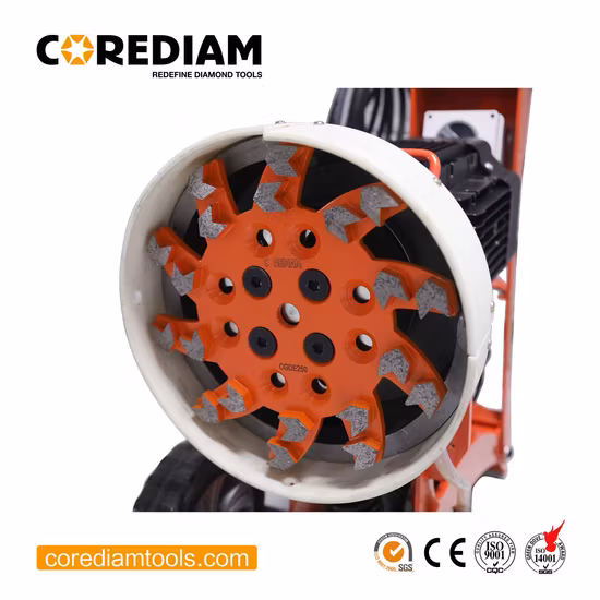 コンクリート床研削盤/ダイヤモンド床研削盤/表面処理機